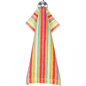 Cawø Håndkle striper multifarget