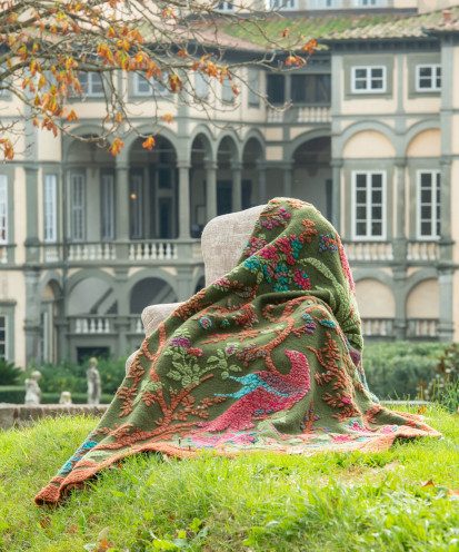 Frati Home ullpledd paradisiaco verde