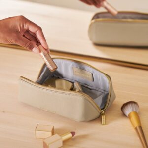 Katie Loxton liten Sminkeveske lys sand