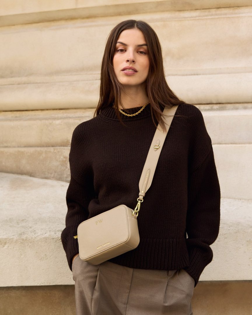 Katie Loxton Avery crossbody veske light taupe - Bilde 3