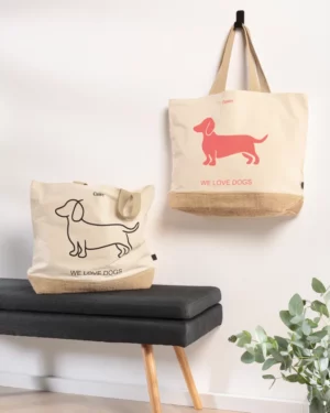 Cawö we love dogs bag