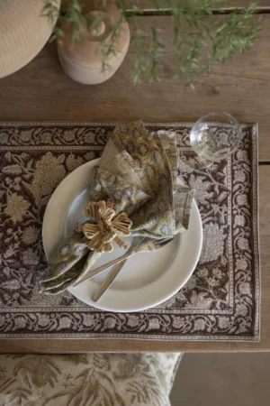 Chamois spisebrikker tosidig indian rose brown