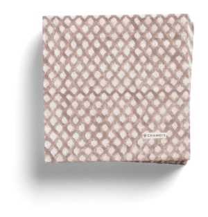 Chamois Medallion papirservietter 50stk fuchsia rose