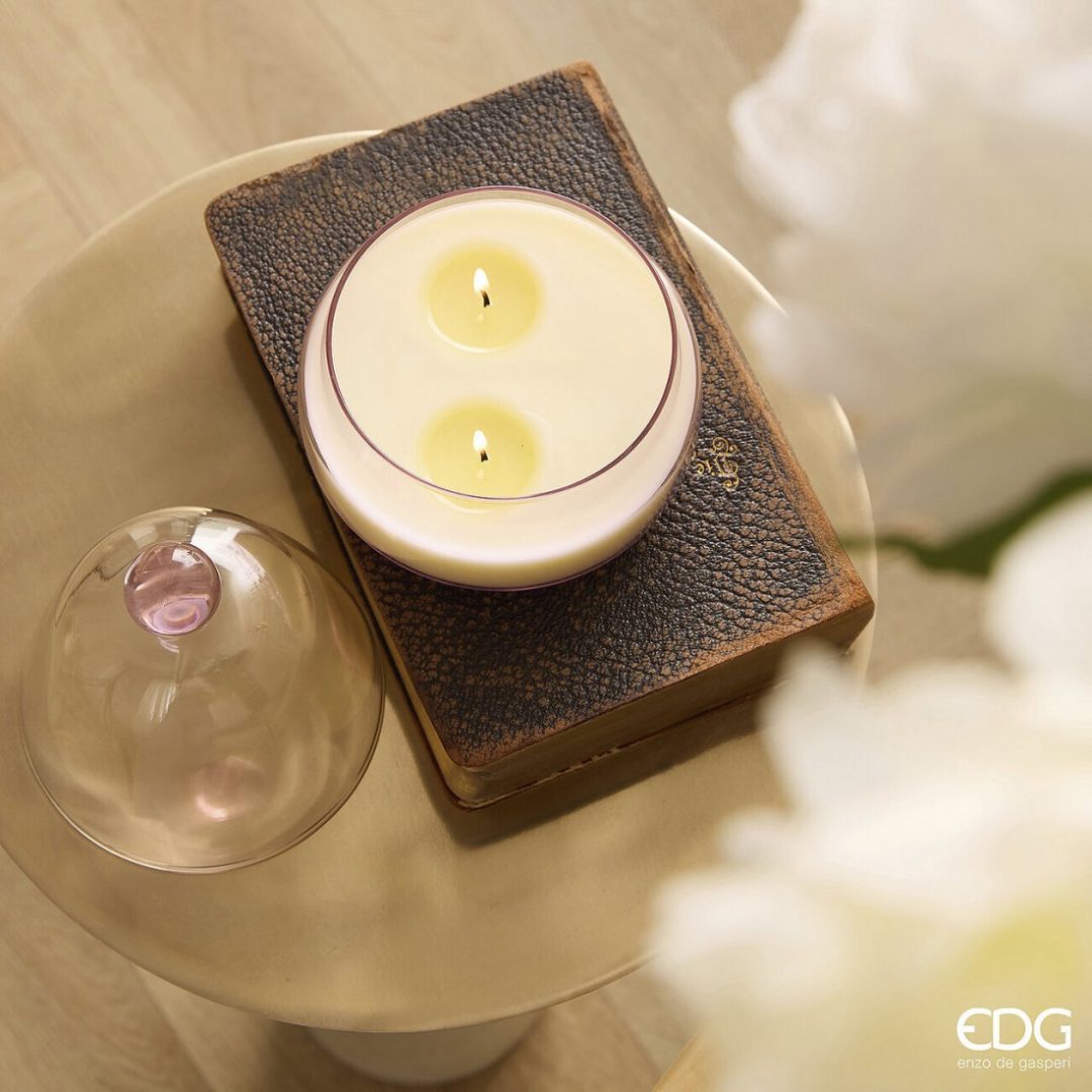 Edg Duftlys med glasslokk Dot fig & gardenia - Bilde 3