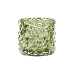 Lyslykt glass lys grønn