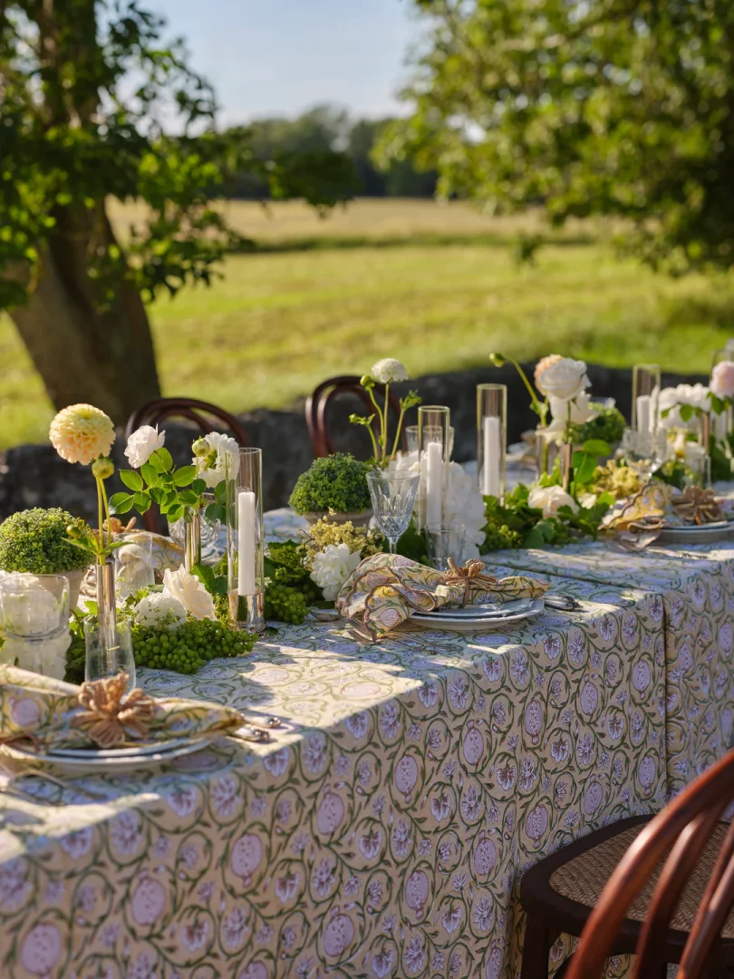 Chamois bomullsduk pomegranate butter yellow - Bilde 2