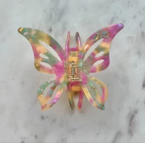 Hårklype sommerfugl multifarger