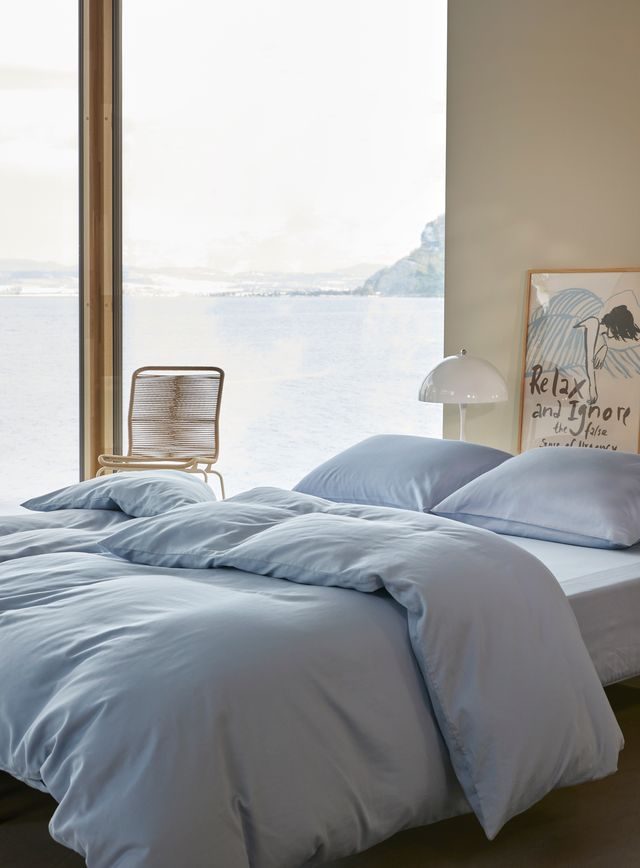 Høie Harmoni sengesett sateng dus blå - Bilde 3