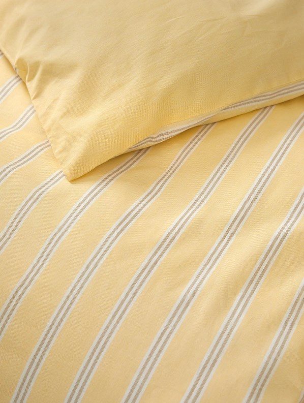 Høie Ylva sengetøy ekstra fin bomull gul - Bilde 5