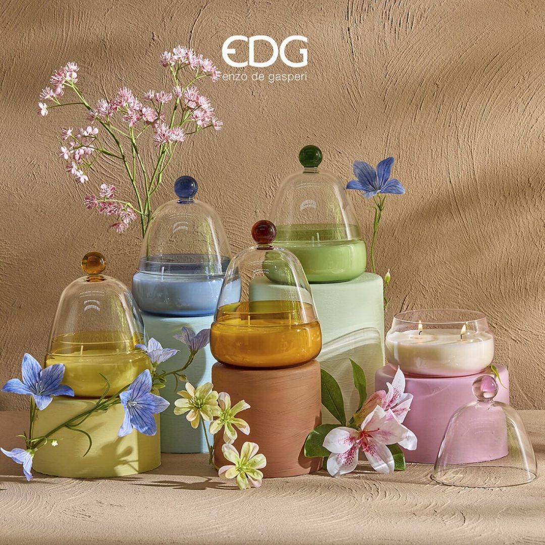 Edg Duftlys med glasslokk Dot fig & gardenia - Bilde 2