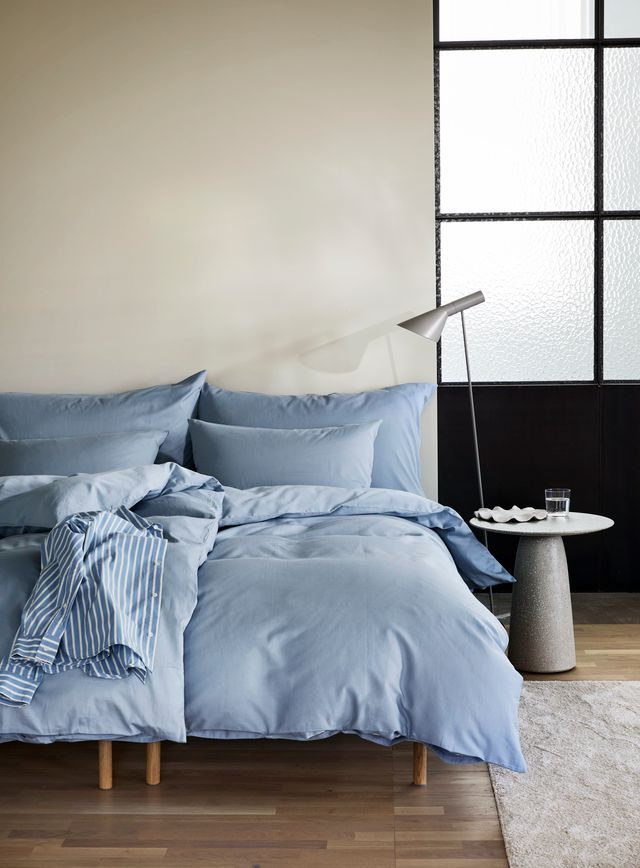 Høie Harmoni sengesett sateng dus blå - Bilde 4