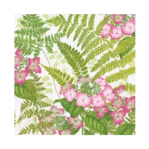 Caspari servietter lunsj fern garden