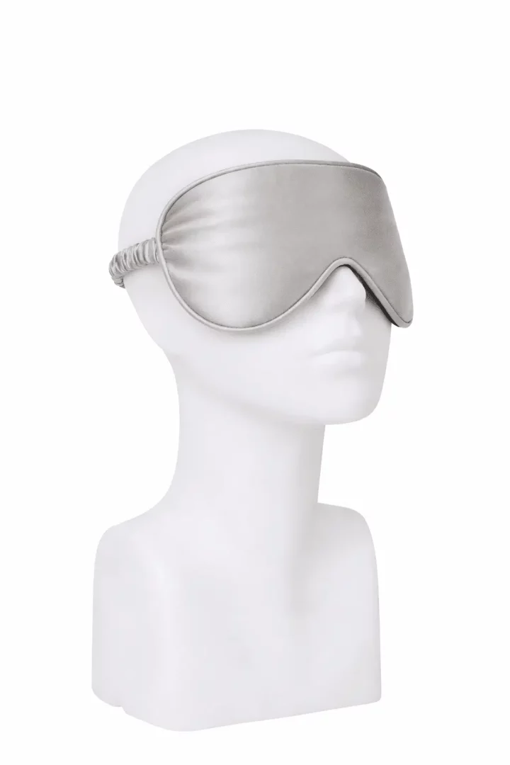 Miao Sovemaske Mulberry Silke grey