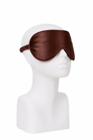 Miao Sovemaske Mulberry Silke coffee