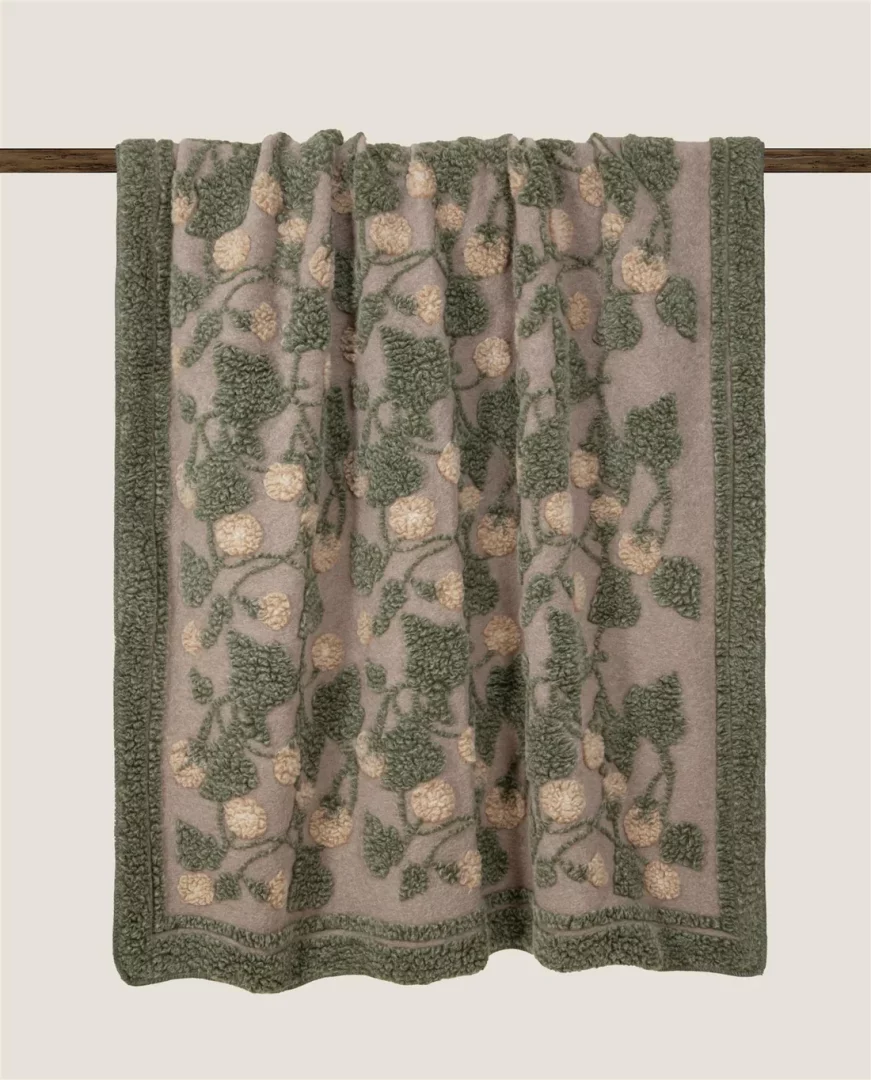 Frati Home ullpledd melodia harmony green