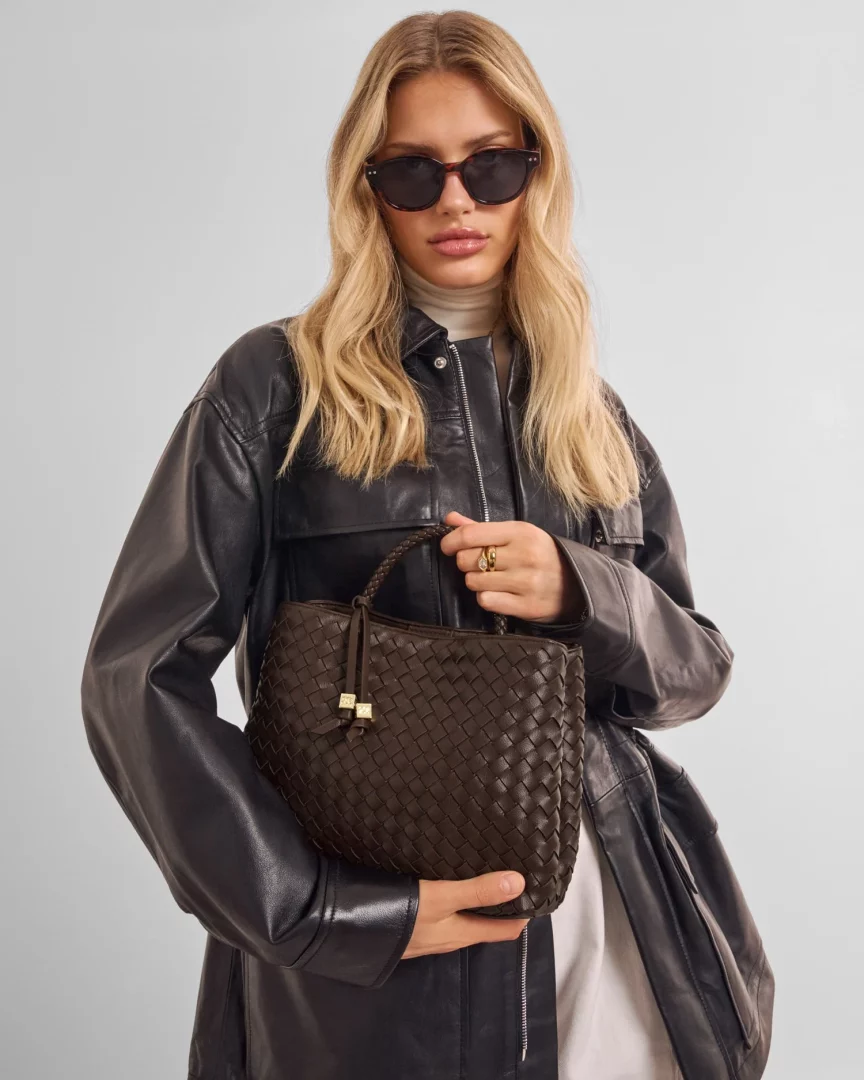 Katie Loxton Nova top handle bag chocolate - Bilde 4