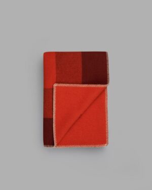 Røros Tweed Bento Ullpledd rosehip