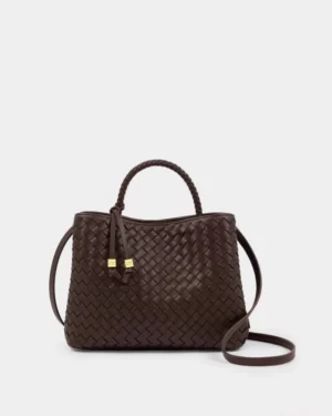 Katie Loxton Nova top handle bag chocolate