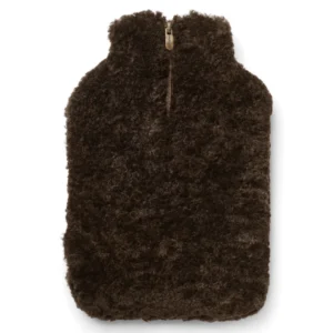 Shepherd Varmeflaske Kerri saueskinn dark brown