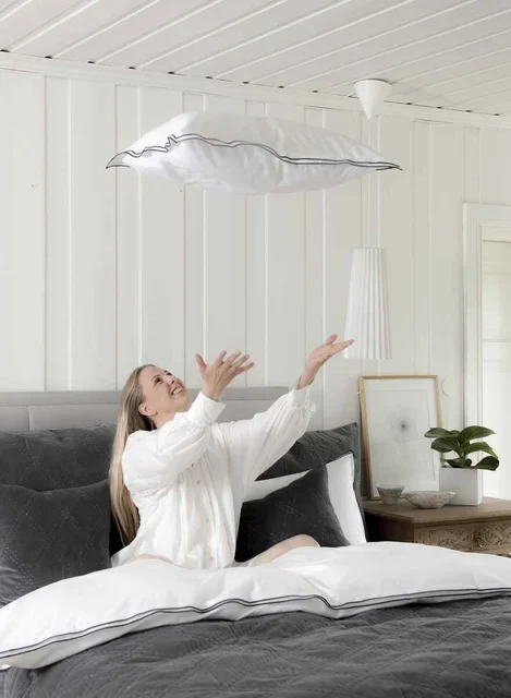 Borås Cotton Sky sengesett grå - Bilde 2