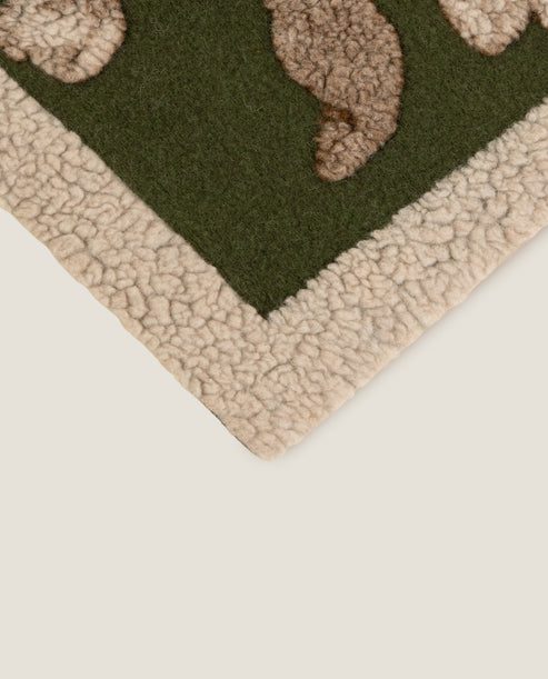 Frati Home ullpledd magnolia green - Bilde 3